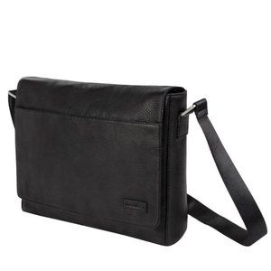 Blackbook Unisex Leather Messenger Horizon 2.0 Bag